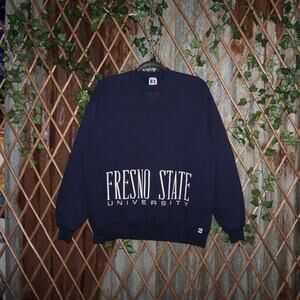 XL-Vintage Y2K Fresno State university 90s russel sweatshirt